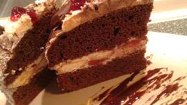 Čoko tvarohový dort