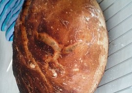 Domácí chléb bez hnětení (Můj první chléb)