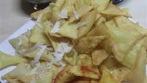 Domácí nachos-kukuřičné chipsy