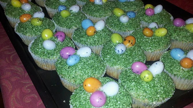 Easter cupcakes (velikonoční muffiny)