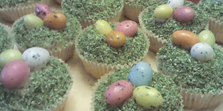 Easter cupcakes (velikonoční muffiny)