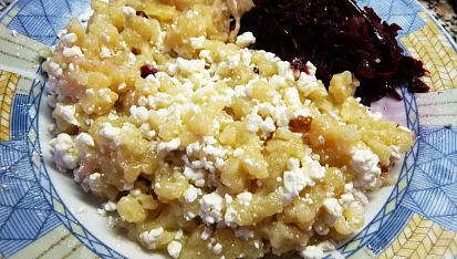 Halušky s tvarohem