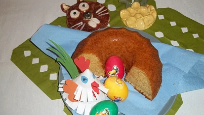 Jablečná hrnková bábovka