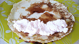 Jahodové palačinky