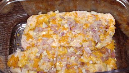 Kachní prsíčka na pomerančích, Vložíme do misky