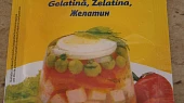 Kefírový nepečený zákusek, detail použité želatiny