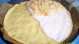 Koláč linecký s tvarohem a jablky - i pro CRISP