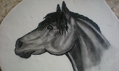 Koník pro třicátníci (namalovaný obrázek před oříznutím)