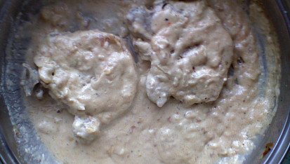 Kotleta "cheese and milk"