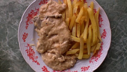 Kotleta "cheese and milk"