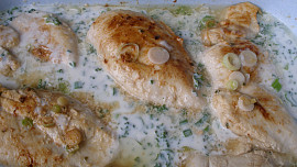 Kuřecí v podmáslové marinádě s křenem