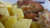 Květákovo-sýrové karbanátky