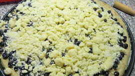 Kynutý borůvkový koláč od Tejajky - CRISP