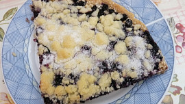 Kynutý borůvkový koláč od Tejajky - CRISP