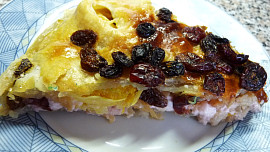 Listový koláč v MW - CRISP