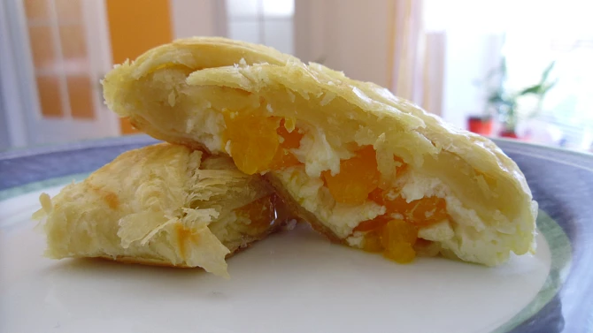 Mandarinkový štrůdlík
