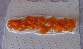 Mandarinkový štrůdlík