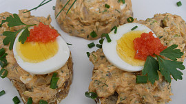 Matjesovo vajíčková pomazánka