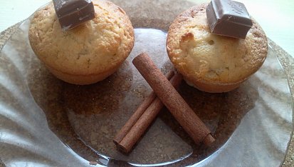 Muffiny se zakysanou smetanou