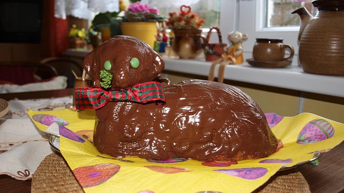 Ořechový beránek po babičce