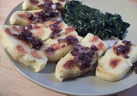 Plněná polenta