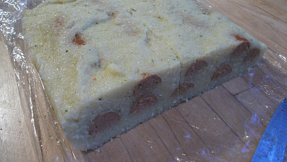 Plněná polenta