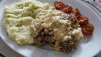 Plněné kotlety gyros