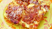 Polenta zapečená s rajčatovou omáčkou