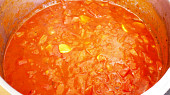 Polenta zapečená s rajčatovou omáčkou