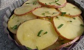 Rozmarýnové pečené bramborové placičky
