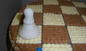 Šachovnice krémová (vymodelovaný pěšák)