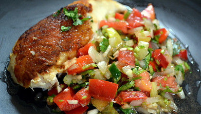 Salsa z Chile -Pebre