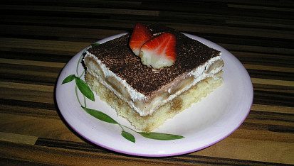 Šlehačkové řezy  (variace na Tiramisu)