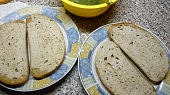Vaječné topinky v MW - CRISP, Pocákané mlékem