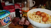 Velikonoční nádivkové knedlíky, ingredience...