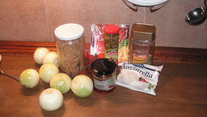 Zapečená cibule