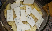 Zapečené brambory s Nivou a pórkem