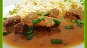 Zázvorový koňský (hovězí) guláš, Zázvorový koňský guláš