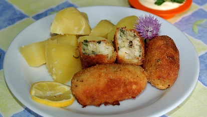 Bramborovo-rybí karbanátky