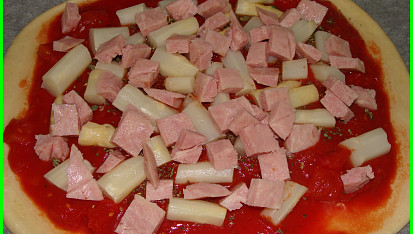 Chřestová pizza