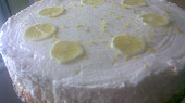 Citronový cheesecake
