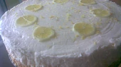 Citronový cheesecake