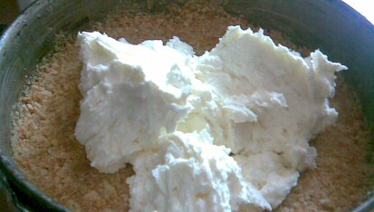 Citronový cheesecake