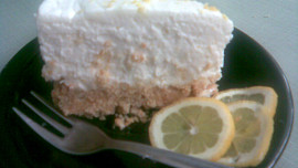 Citronový cheesecake