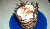 Čokoládový mousse s jemnou příchutí pomeranče