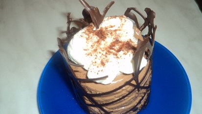 Čokoládový mousse s jemnou příchutí pomeranče