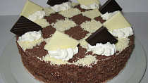 Čokoládový dort s krémem z mascarpone