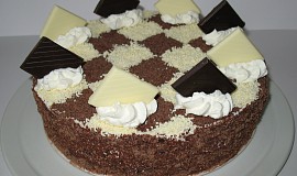 Čokoládový dort s krémem z mascarpone