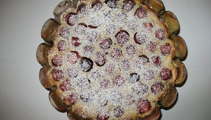 Francouzská třešňová bublanina (Clafoutis)