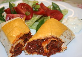 Hovězí burrito  (tex-mex)